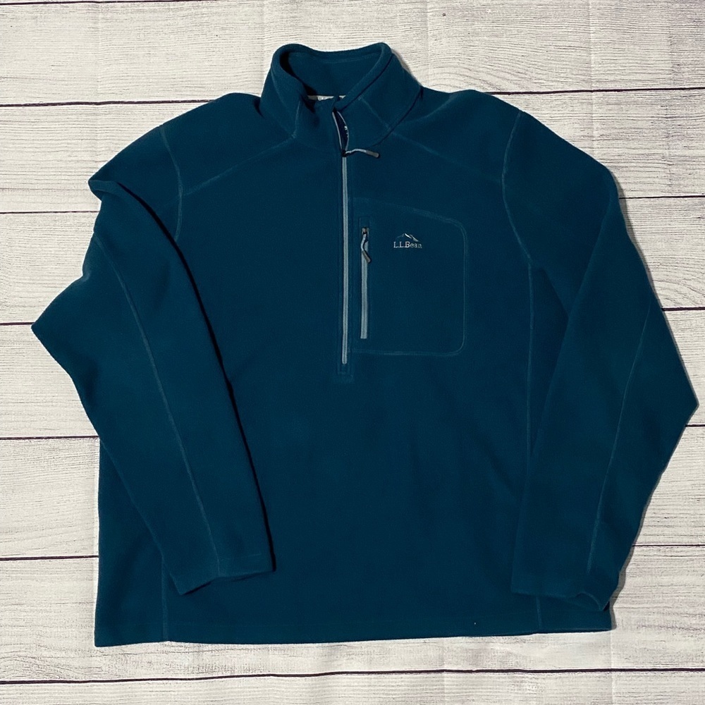 LL Bean fleece sweater - Picture 1 of 5